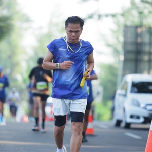 Race photo from BOGORUN 2026