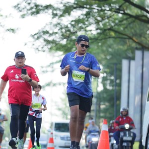Race photo from BOGORUN 2026