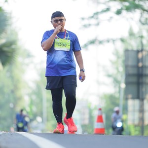 Race photo from BOGORUN 2026