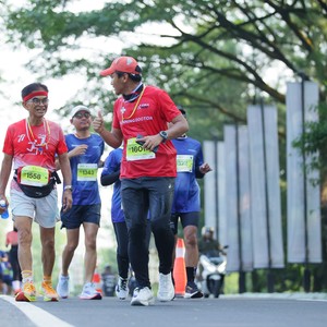 Race photo from BOGORUN 2026