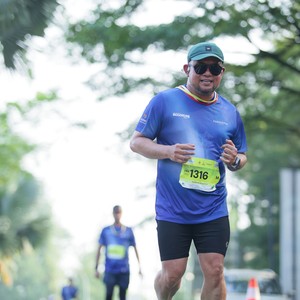 Race photo from BOGORUN 2026