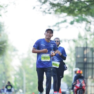 Race photo from BOGORUN 2026