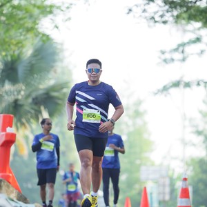 Race photo from BOGORUN 2026