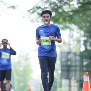Race photo from BOGORUN 2026