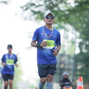Race photo from BOGORUN 2026