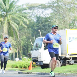 Race photo from BOGORUN 2026