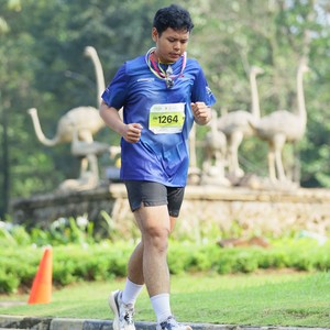 Race photo from BOGORUN 2026