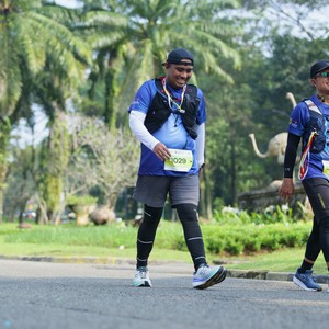 Race photo from BOGORUN 2026