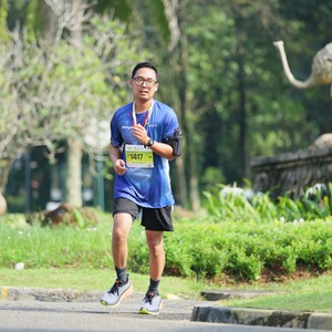 Race photo from BOGORUN 2026