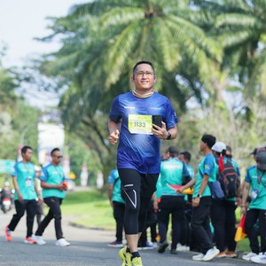 Race photo from BOGORUN 2026