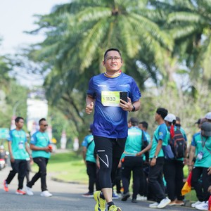 Race photo from BOGORUN 2026