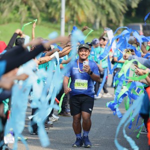 Race photo from BOGORUN 2026