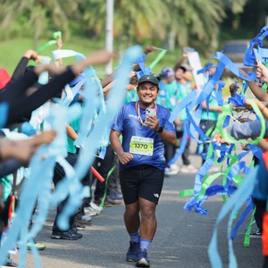 Race photo from BOGORUN 2026