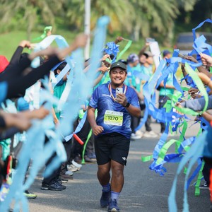 Race photo from BOGORUN 2026