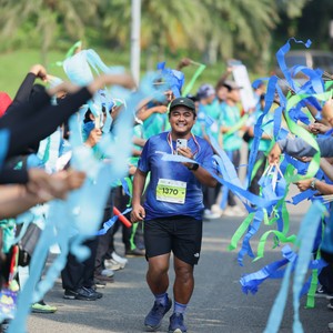 Race photo from BOGORUN 2026