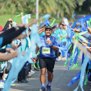 Race photo from BOGORUN 2026
