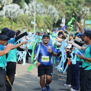 Race photo from BOGORUN 2026