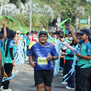 Race photo from BOGORUN 2026