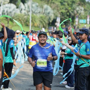 Race photo from BOGORUN 2026