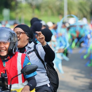 Race photo from BOGORUN 2026