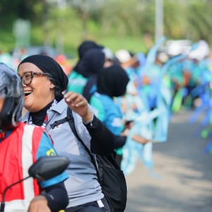Race photo from BOGORUN 2026
