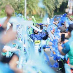 Race photo from BOGORUN 2026