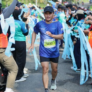 Race photo from BOGORUN 2026