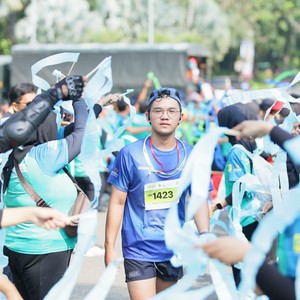 Race photo from BOGORUN 2026