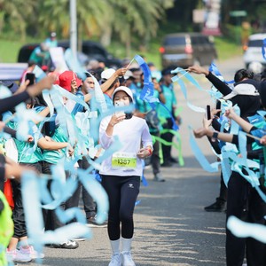 Race photo from BOGORUN 2026