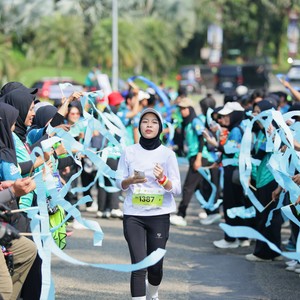 Race photo from BOGORUN 2026