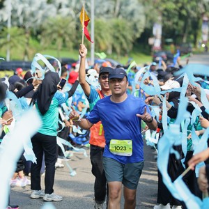 Race photo from BOGORUN 2026