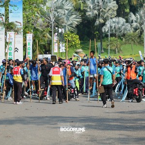 Race photo from BOGORUN 2026