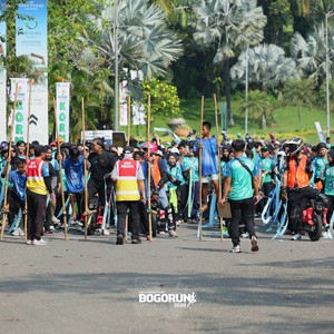 Race photo from BOGORUN 2026