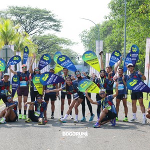 Race photo from BOGORUN 2026