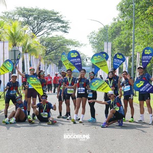 Race photo from BOGORUN 2026