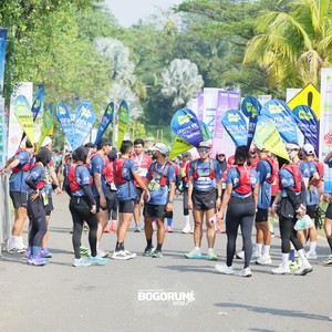 Race photo from BOGORUN 2026