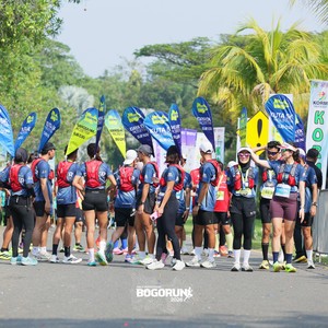 Race photo from BOGORUN 2026