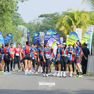 Race photo from BOGORUN 2026