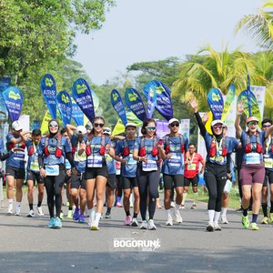 Race photo from BOGORUN 2026