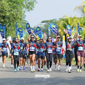Race photo from BOGORUN 2026
