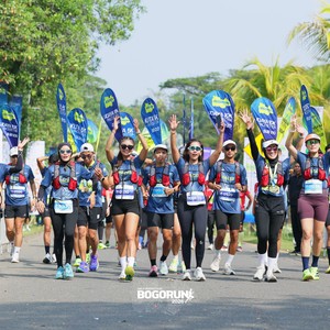 Race photo from BOGORUN 2026