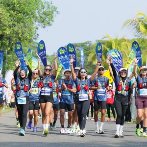 Race photo from BOGORUN 2026