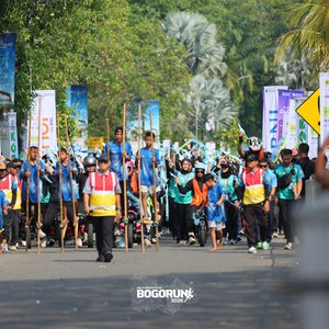 Race photo from BOGORUN 2026