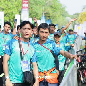 Race photo from BOGORUN 2026