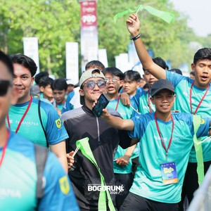 Race photo from BOGORUN 2026
