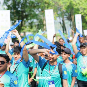 Race photo from BOGORUN 2026