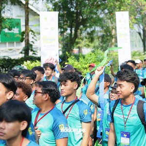 Race photo from BOGORUN 2026