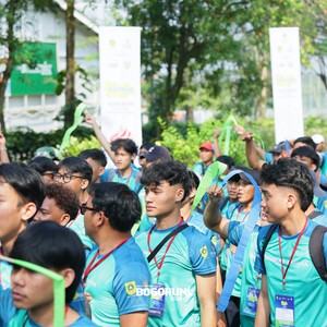 Race photo from BOGORUN 2026