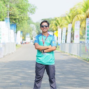 Race photo from BOGORUN 2026
