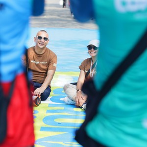 Race photo from BOGORUN 2026